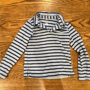 Classic Navy Striped Kids Polo by Oso & me